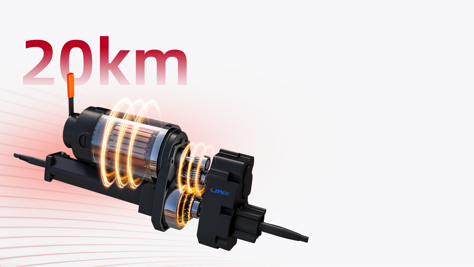 Long range on a single charge.