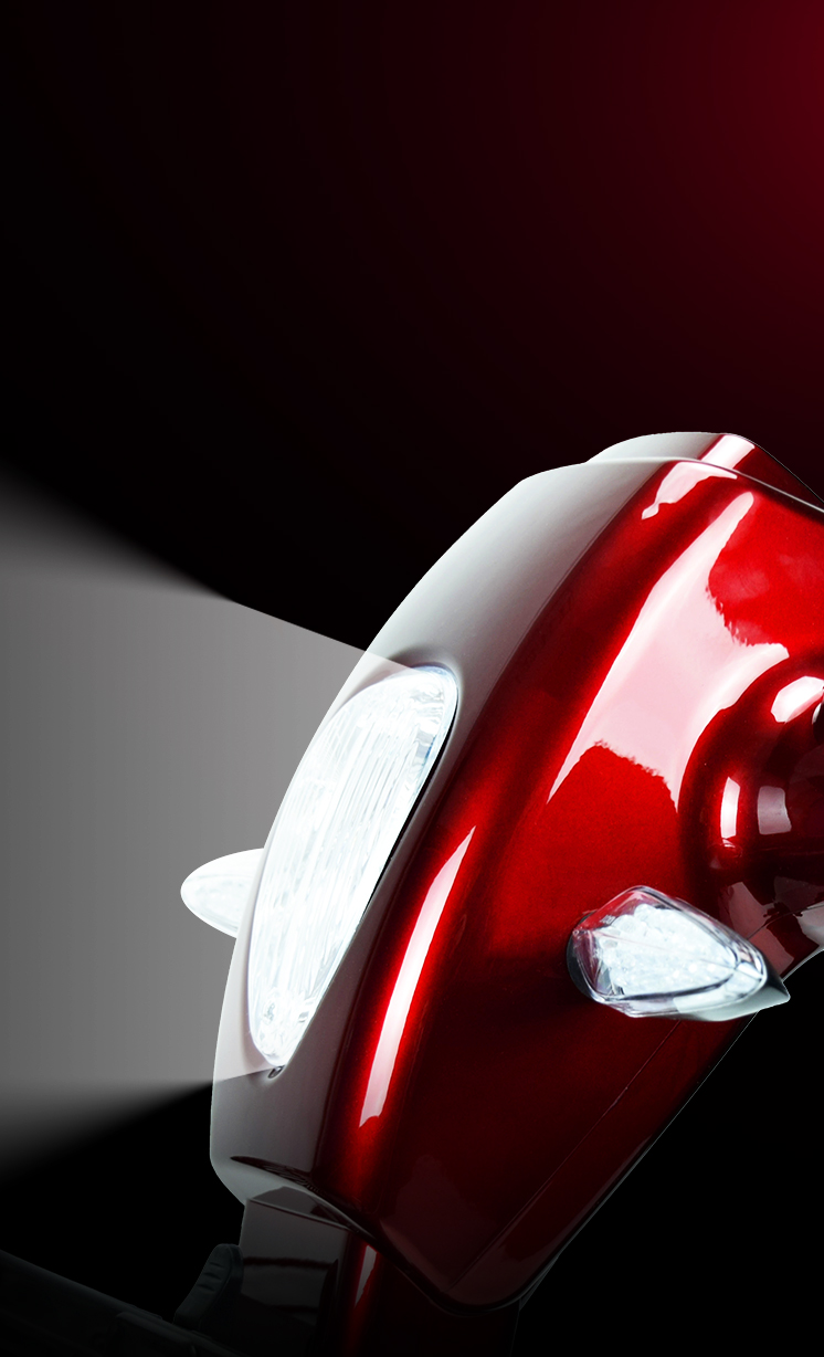 Light up the road, night rides with ease.