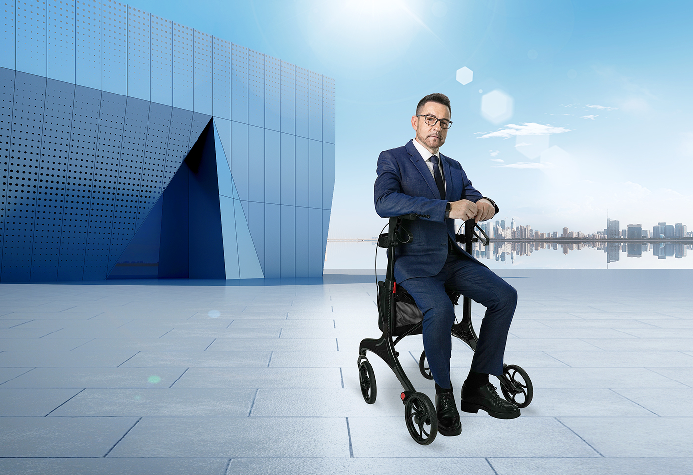 Sit when you’re tired, enjoy outings more.