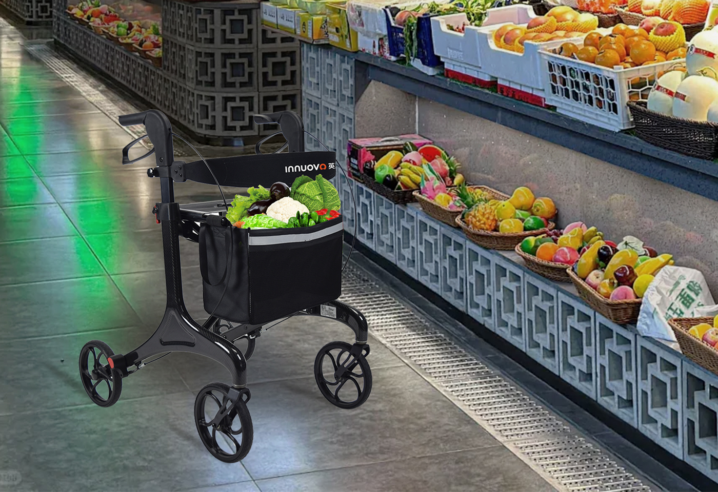 Transformed for shopping, errands made light.