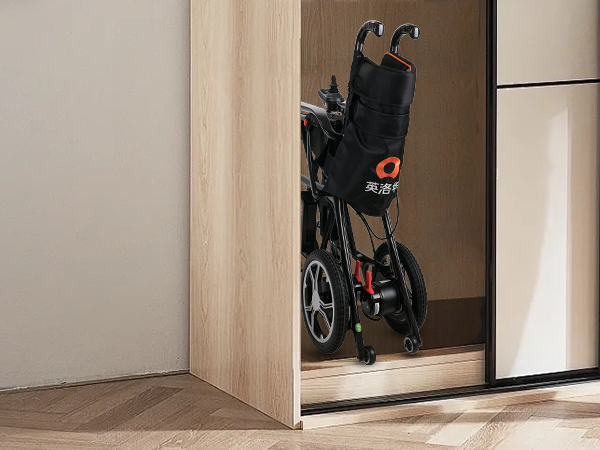 Saves space, less effort, more room at your feet.