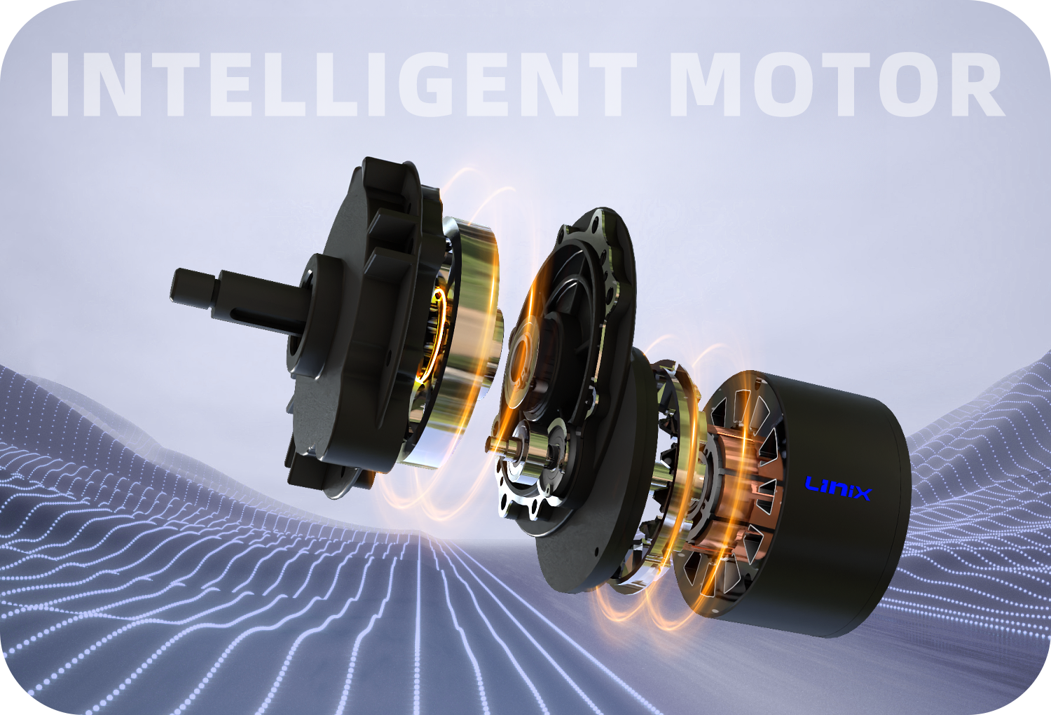 High-torque <span>brushless</span> drive motor