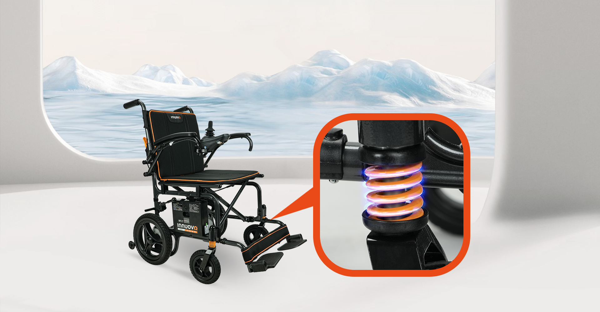 <span>Comfort </span>in motion, like walking on land.